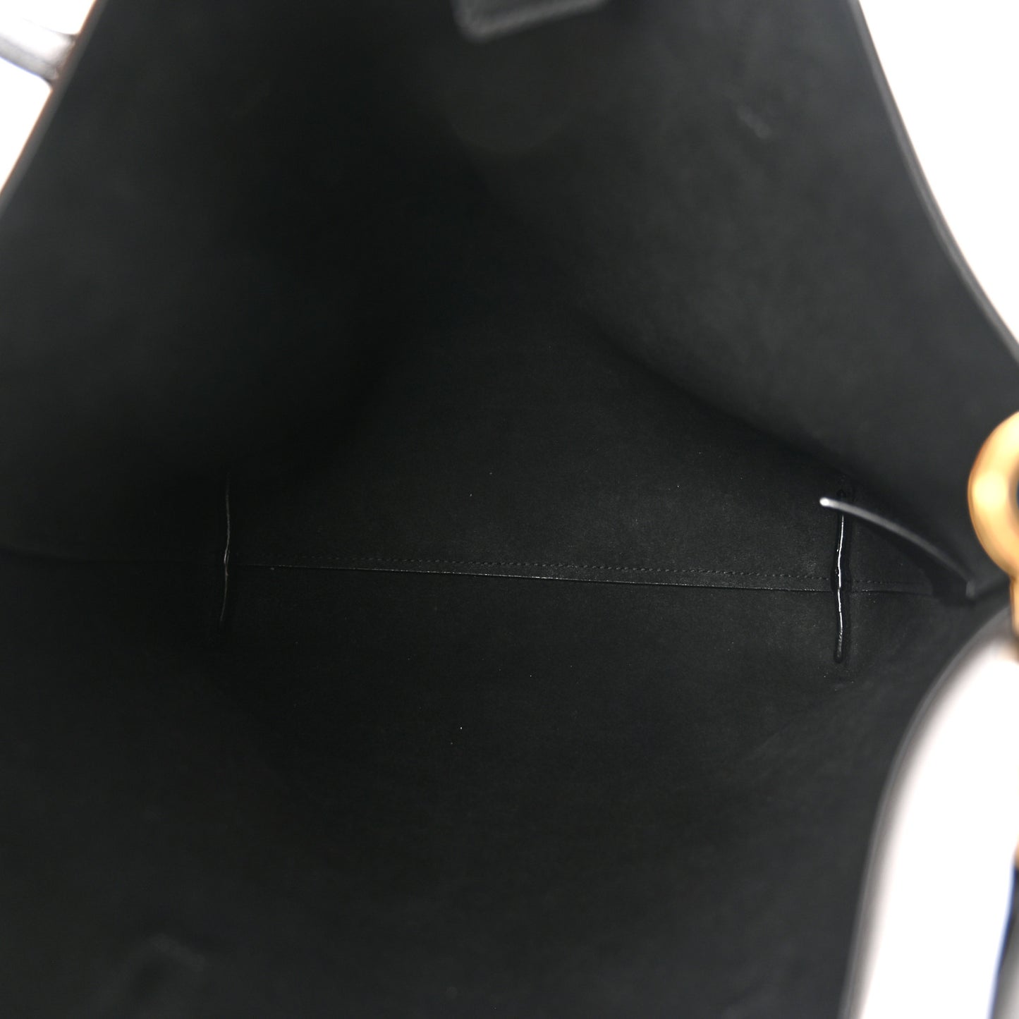 Calfskin Toy Shopping Tote Black