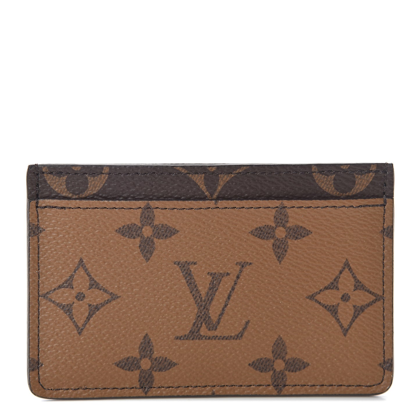 Reverse Monogram Card Holder
