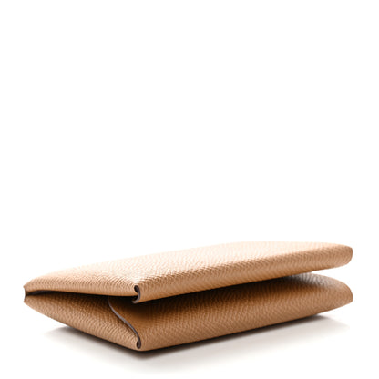 Hermes Epsom Calvi Duo Card Case Biscuit 4 of 6