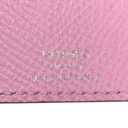 Hermes Epsom Bearn Multicles 4 Key Holder Mauve Sylvestre 6 of 7