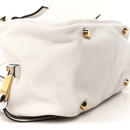 Versace Nappa Bowling Bag White 9 of 10