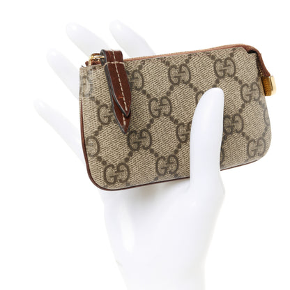 Gucci GG Supreme Monogram Key Case Brown 2 of 8