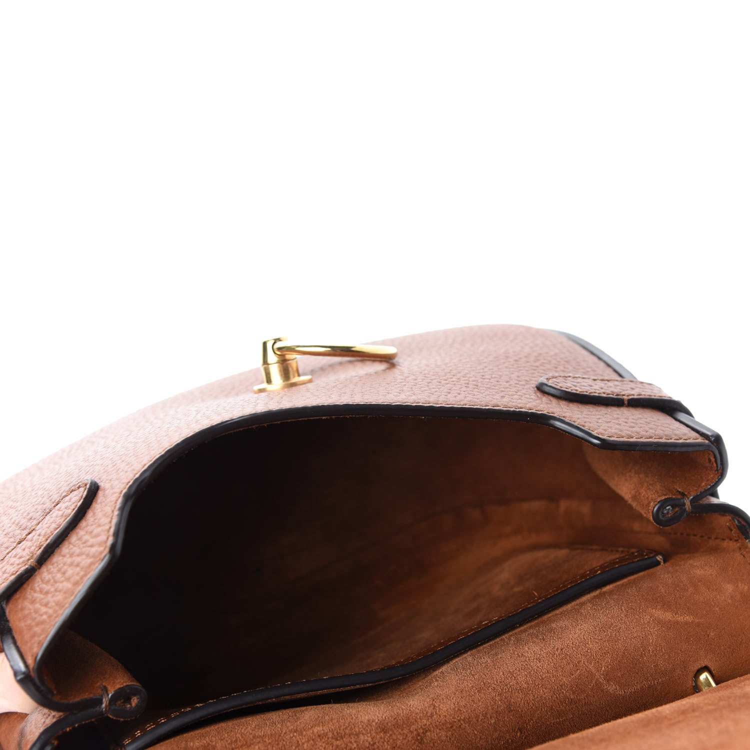 Mulberry Small Classic Grain Small Amberley Satchel Oak 5 of 9