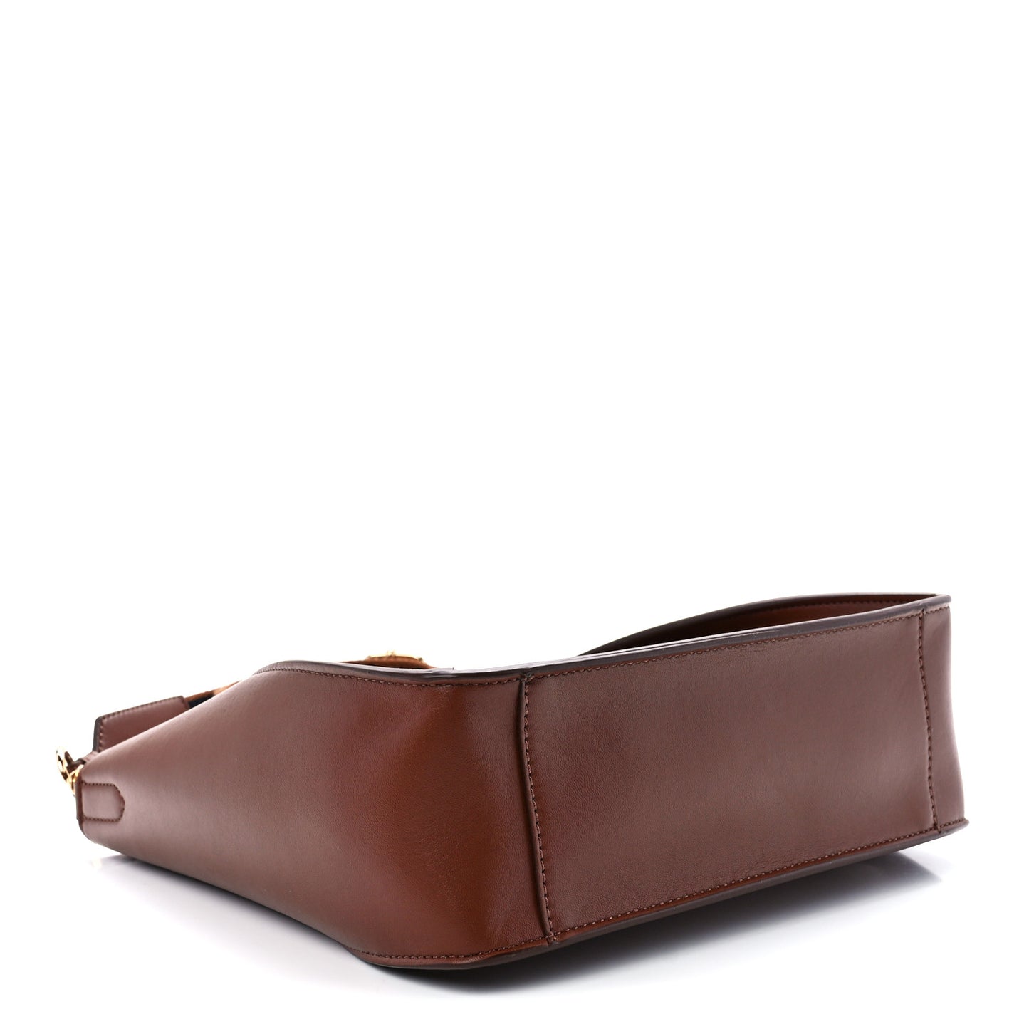 Eco Alter Nappa Perforated Logo Mini Crossbody Cinnamon