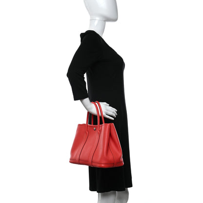Hermes Epsom Garden Party 30 TPM Rouge Tomate 2 of 9