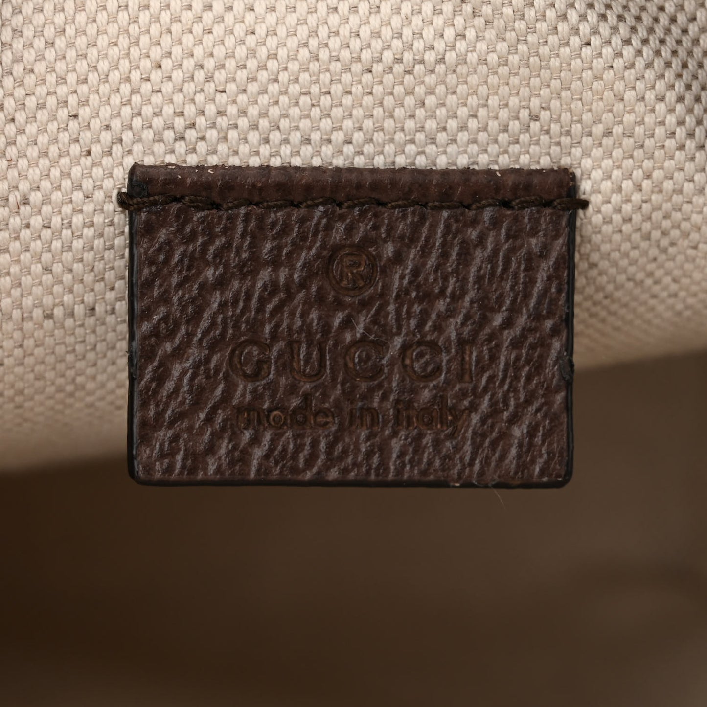 GG Supreme Monogram Web Mini Ophidia Messenger Brown