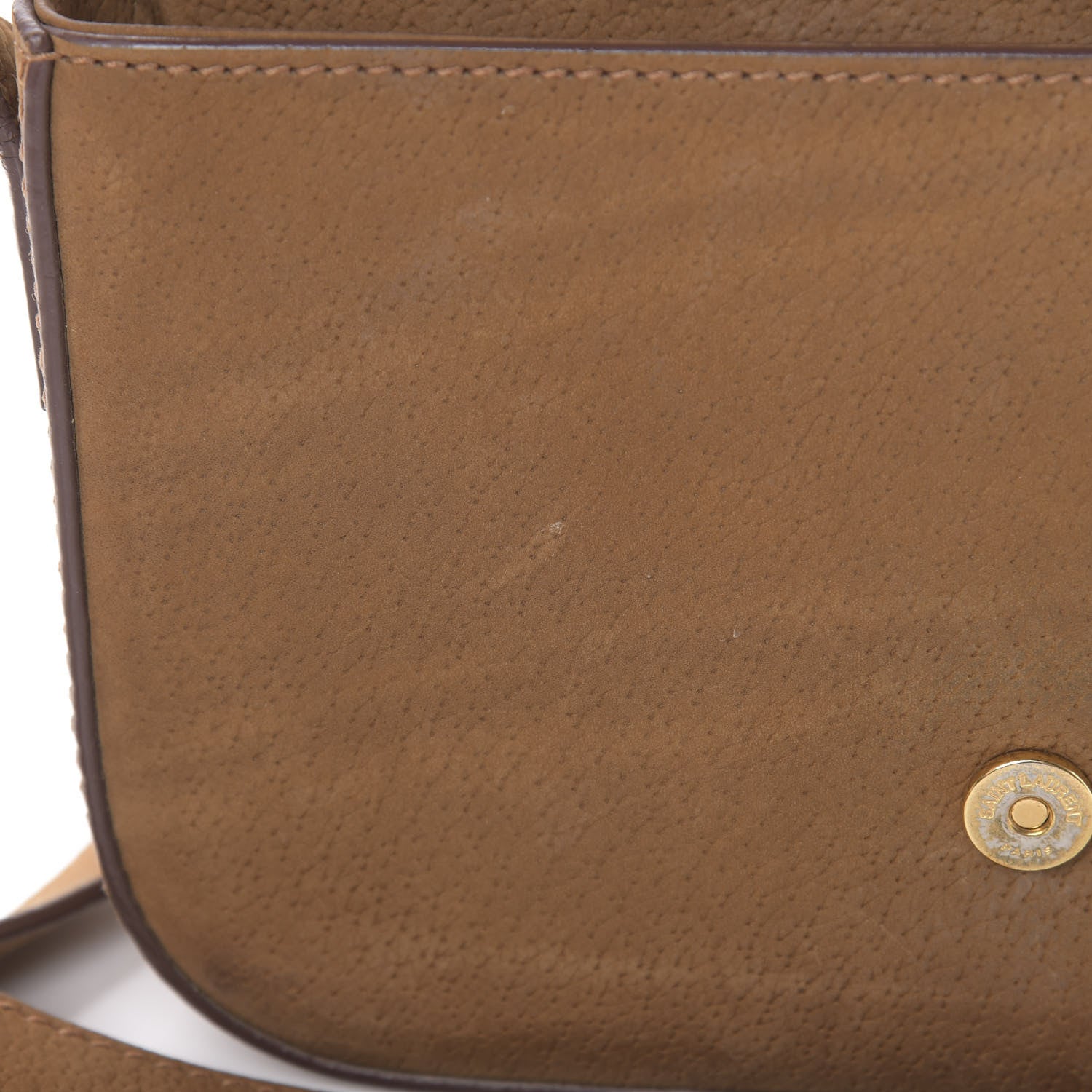 Saint Laurent Suede Eddie Serpent Shoulder Bag Brown 13 of 17