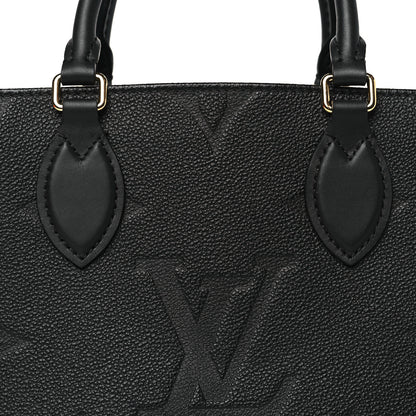 Louis Vuitton Empreinte Monogram Giant Onthego PM Black 7 of 9