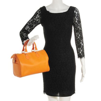 Louis Vuitton Epi Speedy 25 Mandarin 2 of 7
