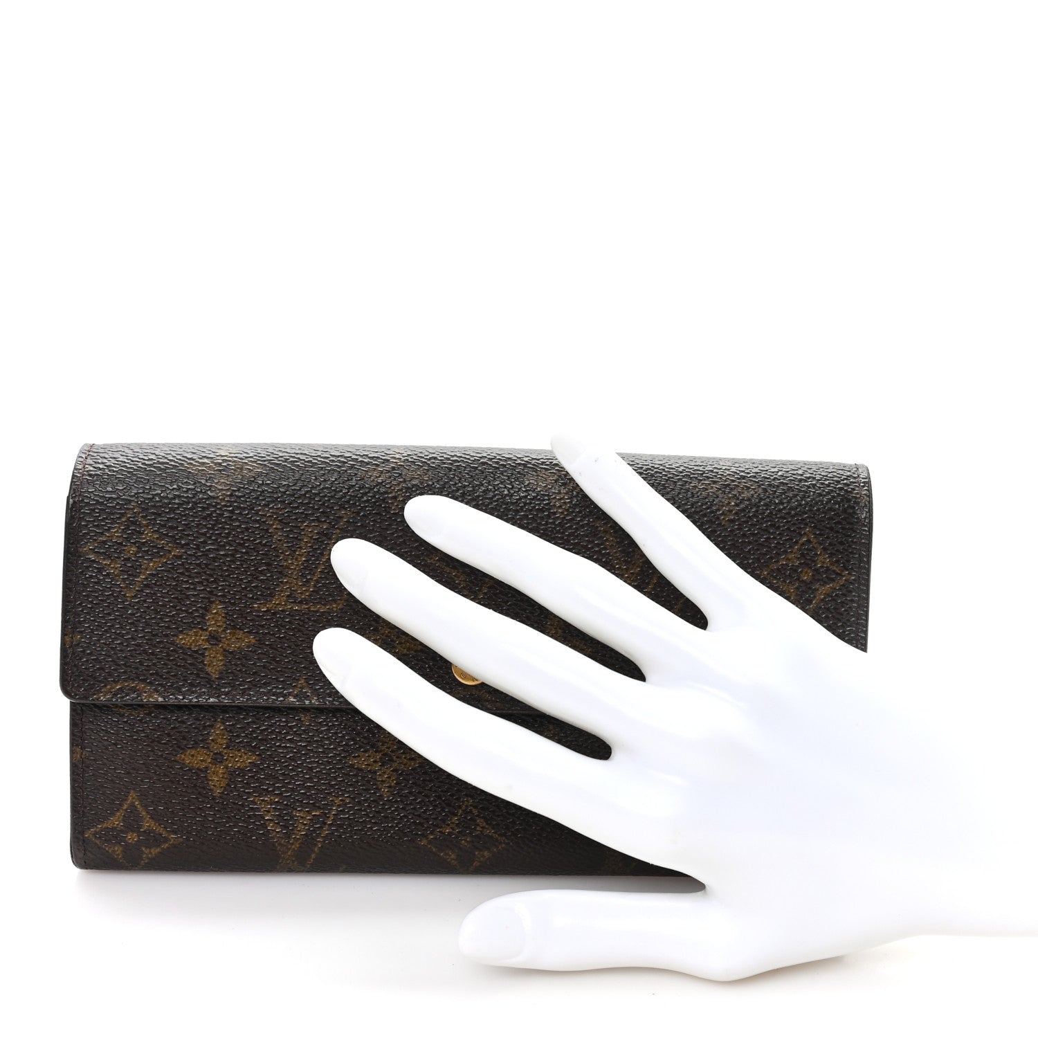 Louis Vuitton Monogram Sarah Wallet 2 of 9