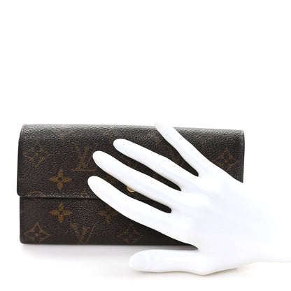 Louis Vuitton Monogram Sarah Wallet 2 of 9