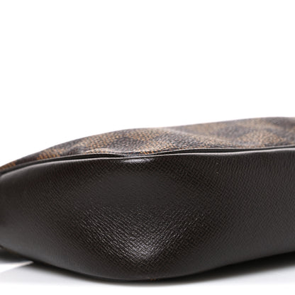 Louis Vuitton Damier Ebene Trousse Make Up Bag Pochette 9 of 10