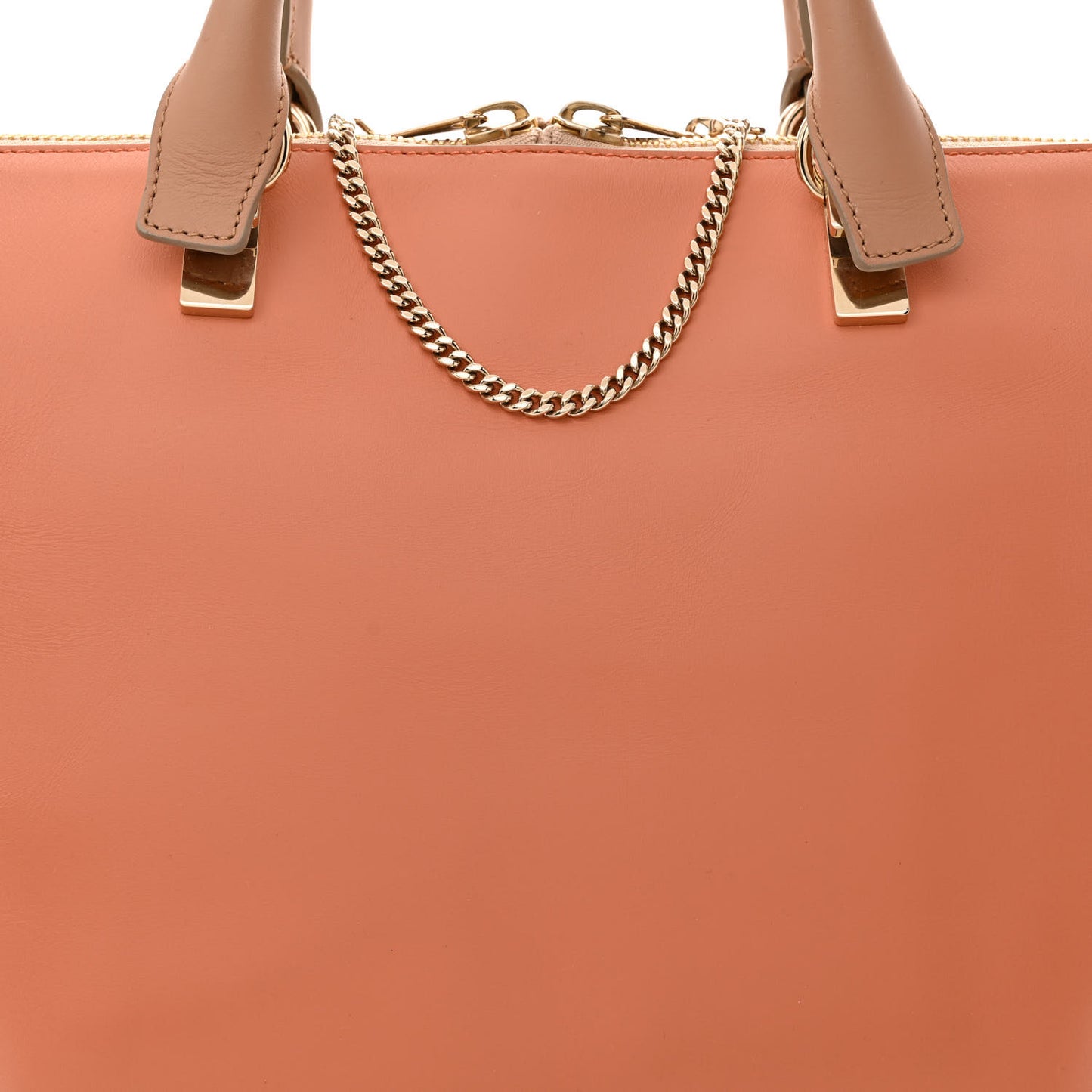 Smooth Calfskin Large Baylee Tote Beige Pink