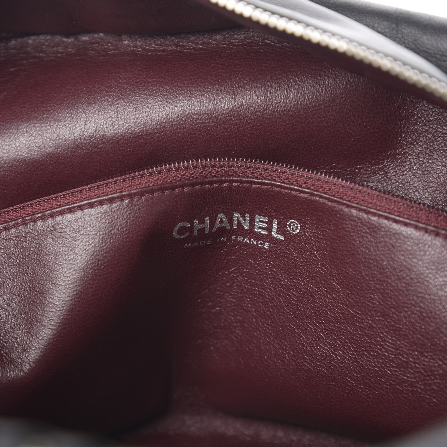 Smooth Calfskin Large Luxe Ligne Bowler Black