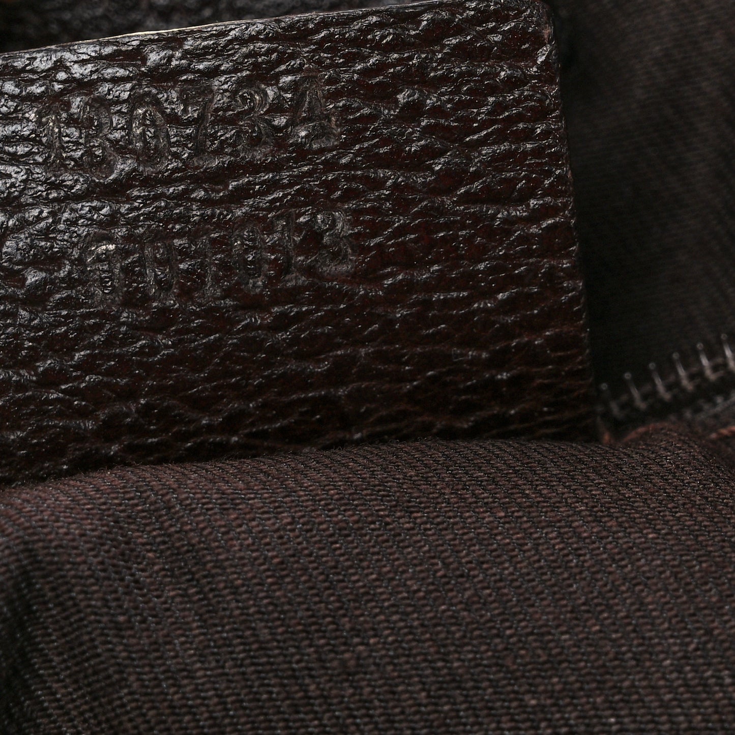 Monogram Medium Abbey Convertible Tote Dark Brown