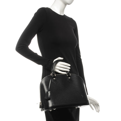 Louis Vuitton Epi Alma PM Black 2 of 6