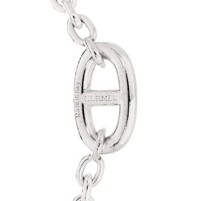 Hermes Sterling Silver Farandole Bracelet LG 3 of 4