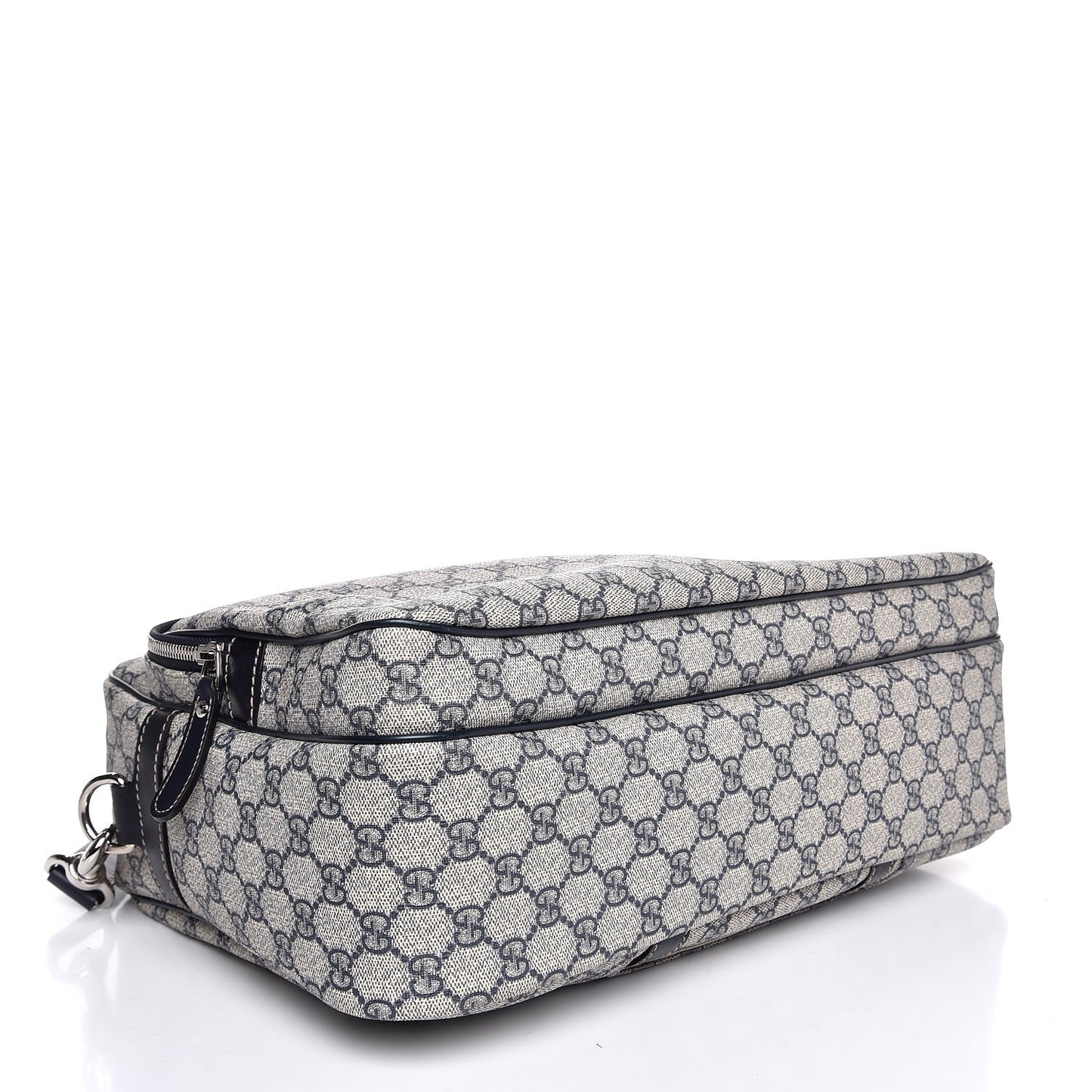 GG Plus Monogram Medium Travel Bag Navy