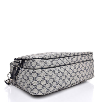 Gucci GG Plus Monogram Medium Travel Bag Navy 5 of 8