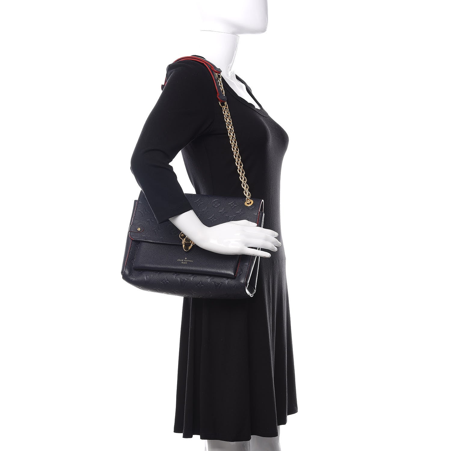 Louis Vuitton Empreinte Vavin MM Marine Rouge 2 of 11