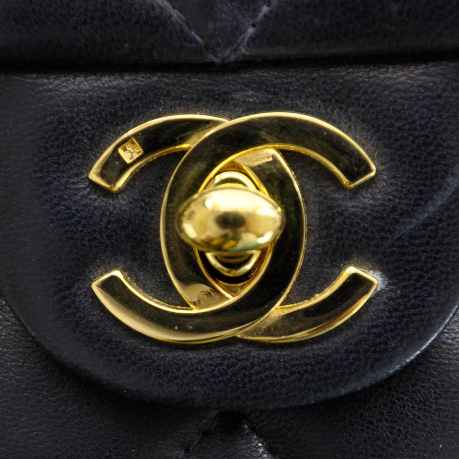 Chanel Lambskin Mini Flap Navy 7 of 10