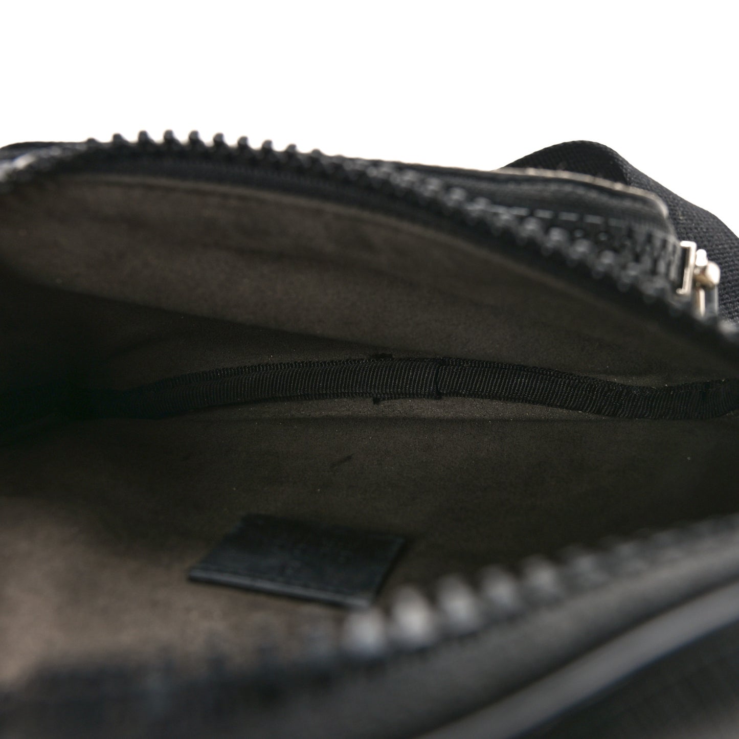 GG Supreme Monogram Belt Bag Black