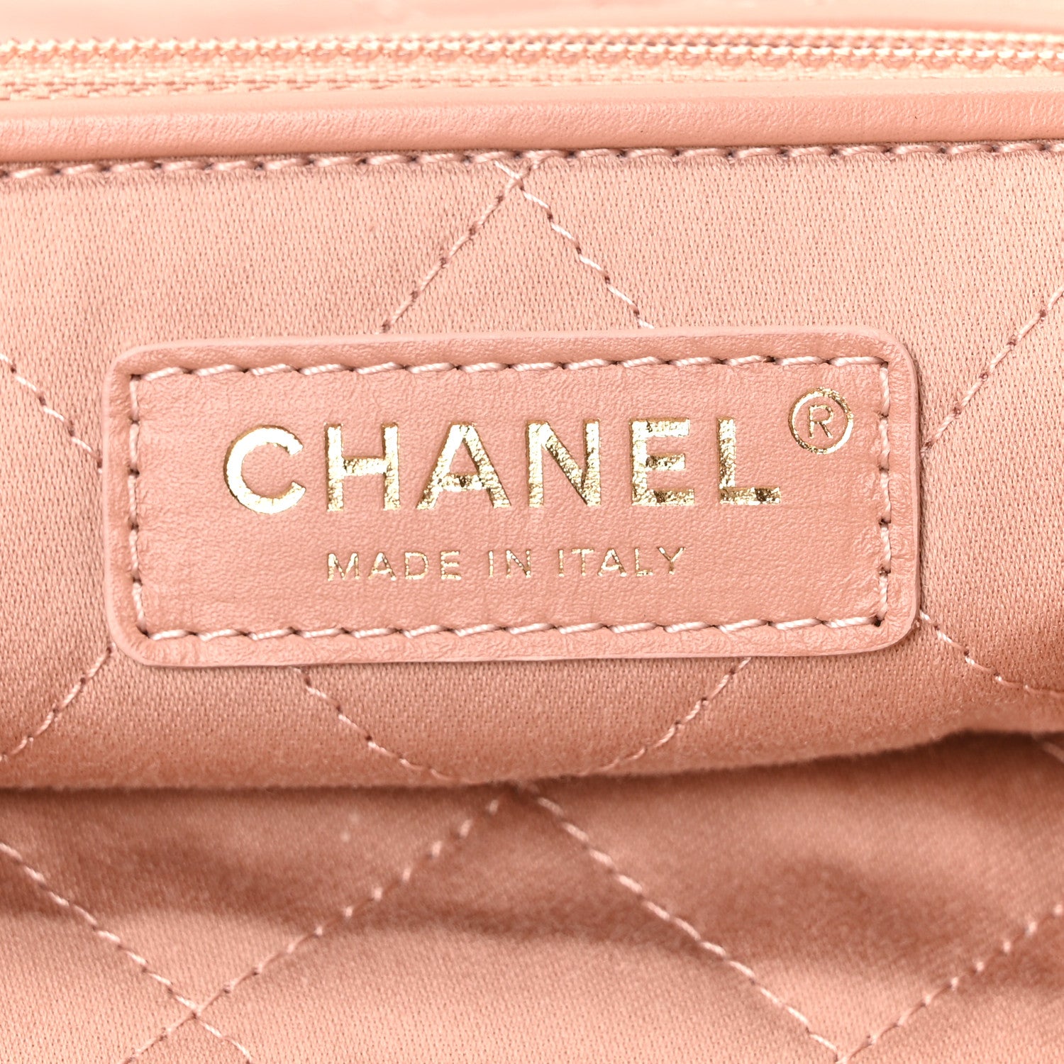 Chanel Metallic Calfskin Quilted Chanel 22 Copper 6 of 10
