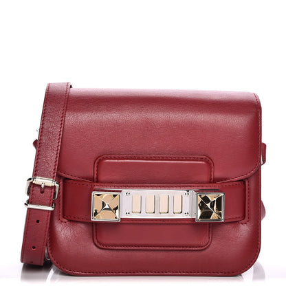 Proenza Schouler Calfskin PS11 Tiny Shoulder Bag Crimson 1 of 9