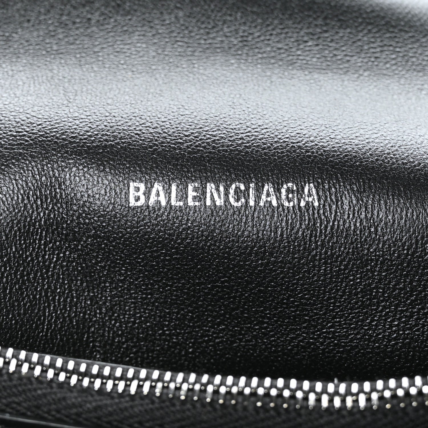 Balenciaga Crushed Calfskin Quilted Matte Black Hardware Medium Crush Chain Bag Black 7 of 9