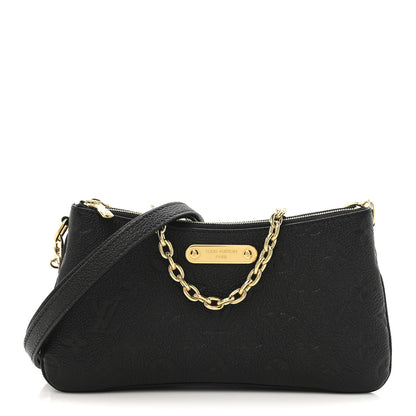 Louis Vuitton Empreinte Monogram Liv Pochette Black 1 of 12