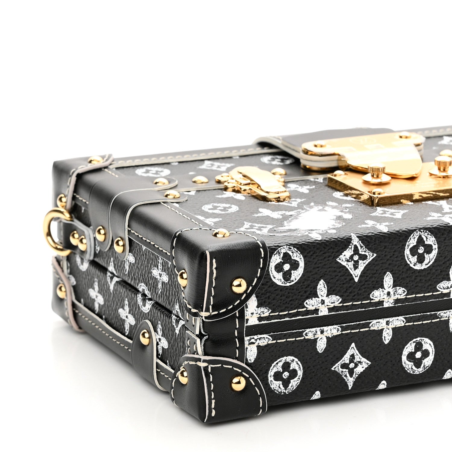 Louis Vuitton Catogram Petite Malle Black 8 of 10