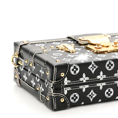 Louis Vuitton Catogram Petite Malle Black 8 of 10