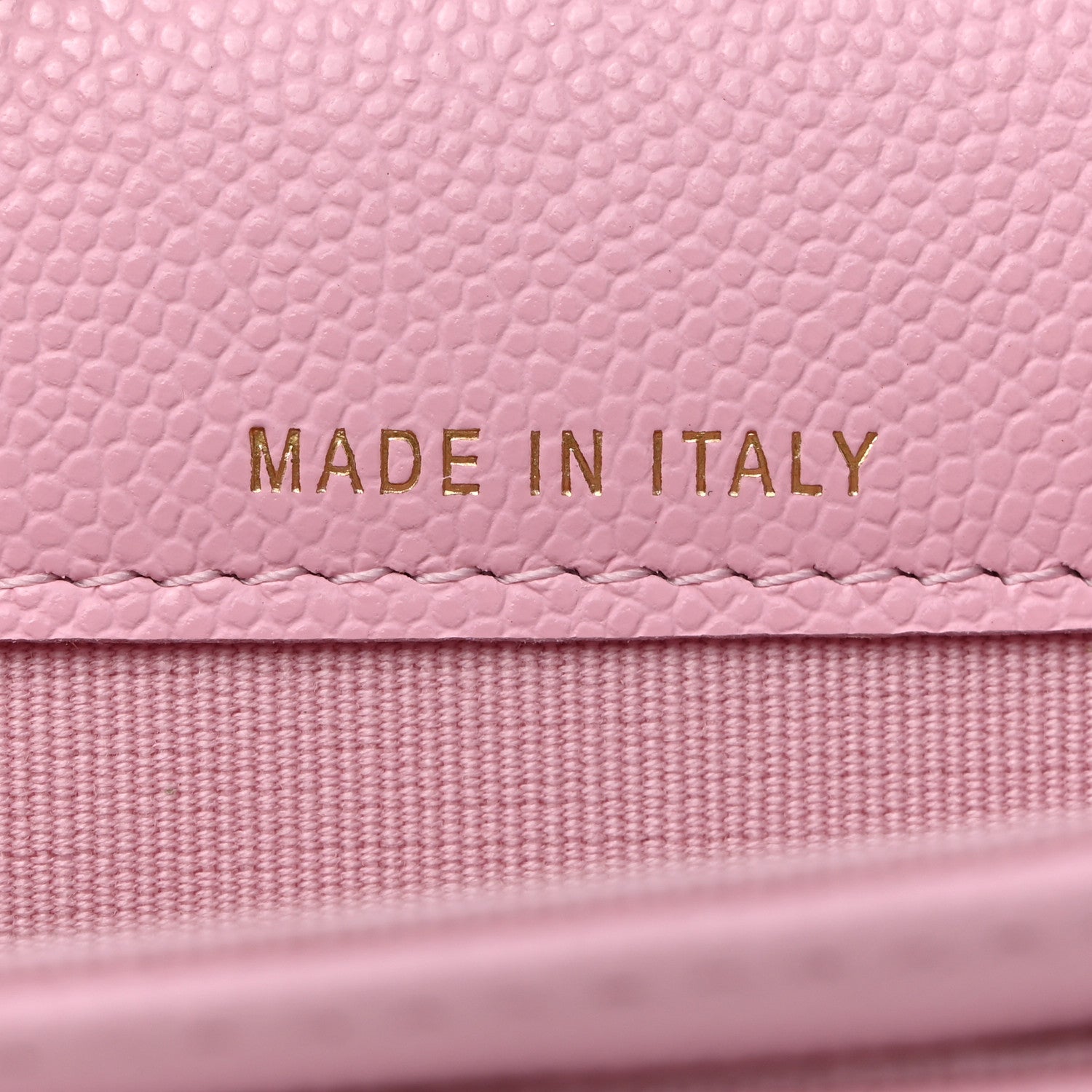 Chanel Caviar Quilted CC Flap Card Holder Pink 7 of 9
