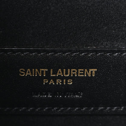 Saint Laurent Calfskin Monogram Small Dylan Shoulder Bag Black 6 of 10