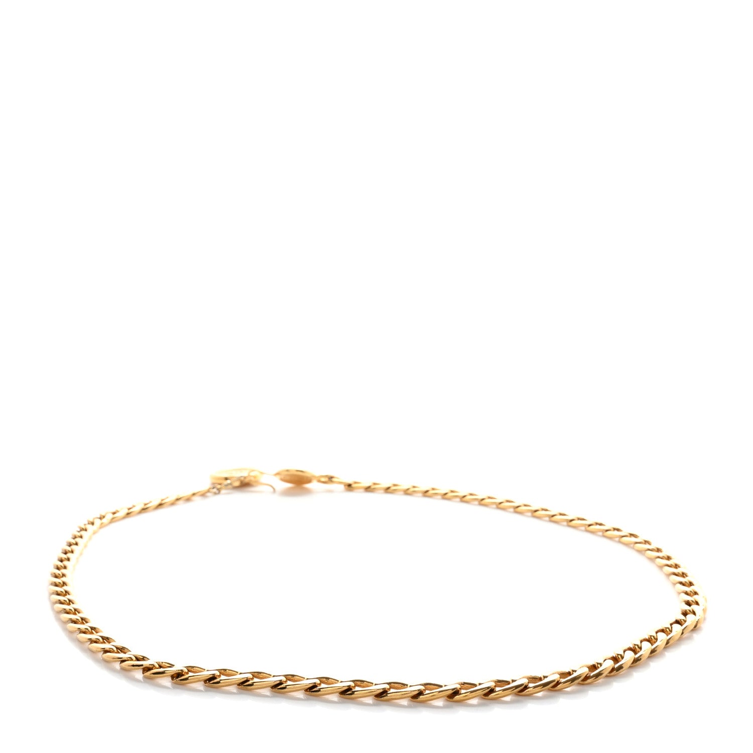Chanel Metal Chain CC Medallion Belt Gold 2 of 2