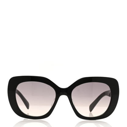 Celine Acetate Triomphe 01 Square Sunglasses CL 40226U Black 2 of 7