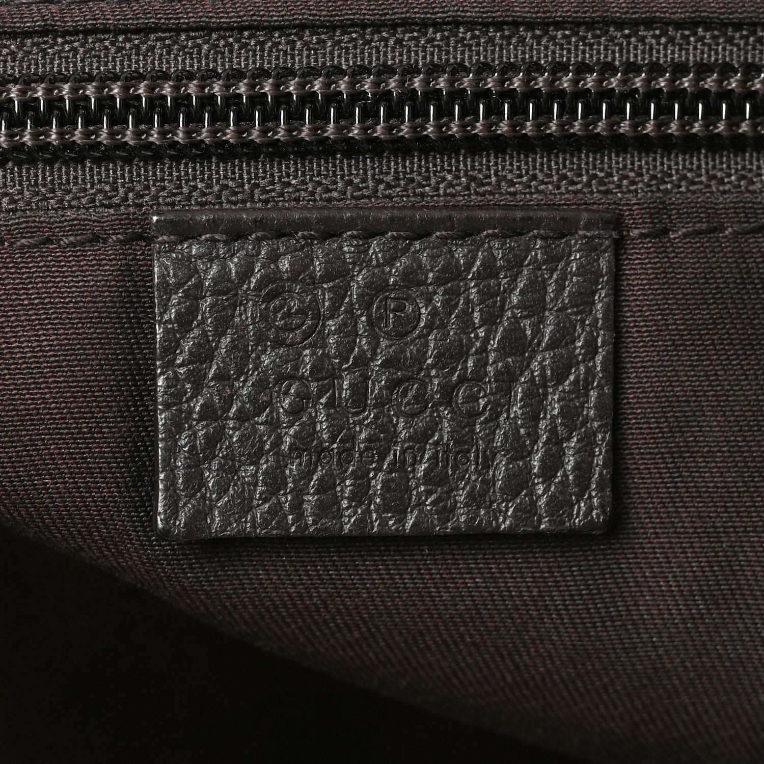 Gucci Nylon Monogram Messenger Bag  Dark Brown 5 of 9