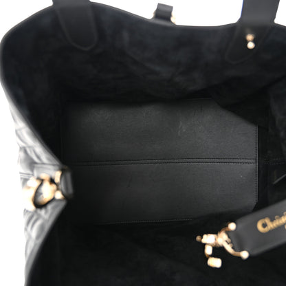 Christian Dior Calfskin Macrocannage Medium Toujours Black 6 of 11