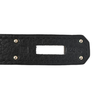 Hermes Fjord Kelly Sellier 32 Black 7 of 12