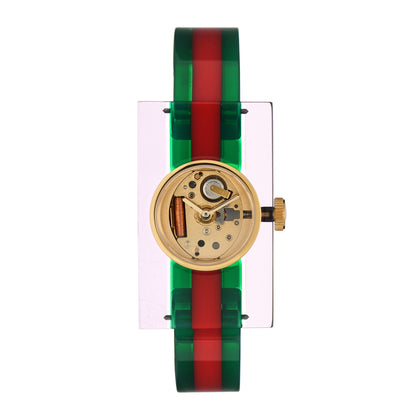 Gucci Stainless Steel Plexiglass 24mm Quartz Watch 1 of 5