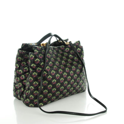 Marc Jacobs Calfskin Quilted Robert Leslie Bag Black 3 of 7