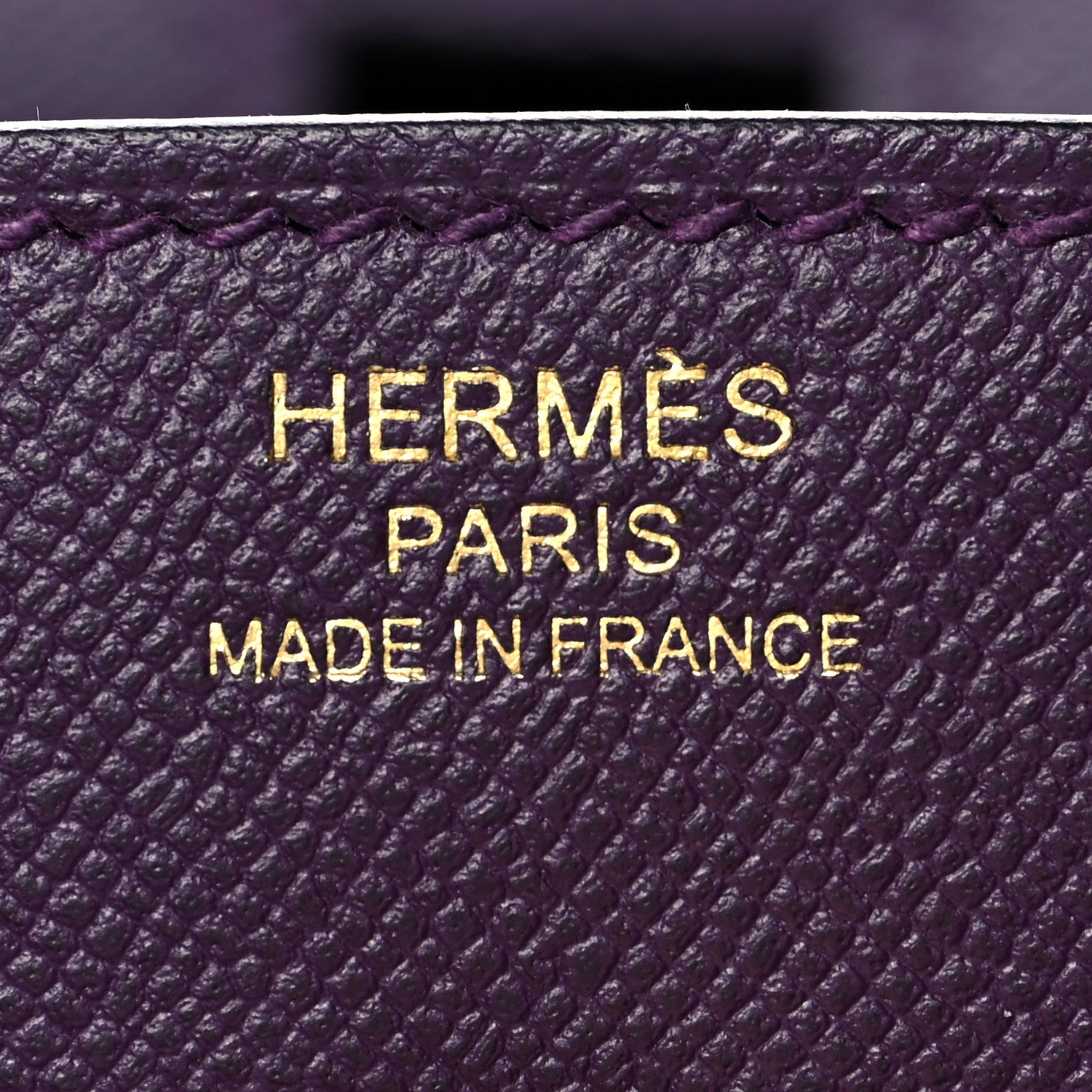 Hermes Madame Calfskin Birkin Sellier 25 Cassis 24 of 34