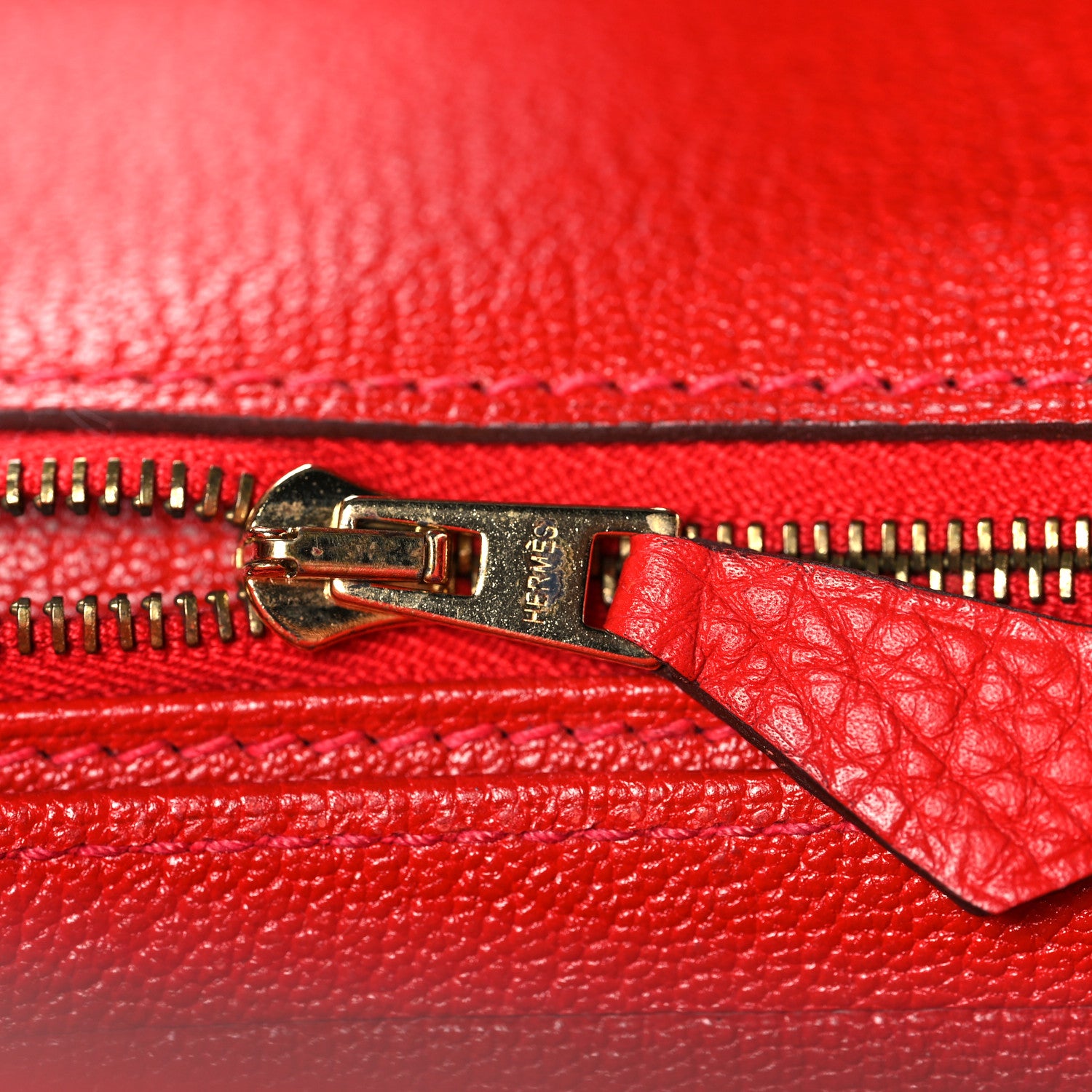 Hermes Togo Birkin 35 Rouge Casaque 18 of 41