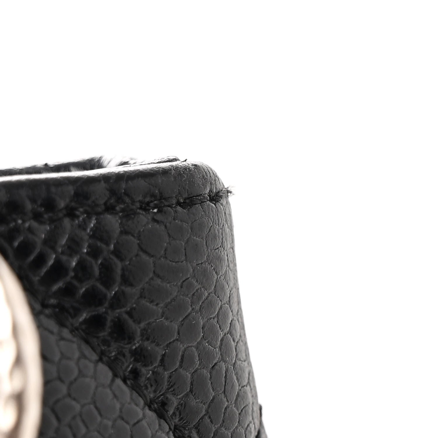 Chanel Caviar Quilted Medallion Tote Black 11 of 14
