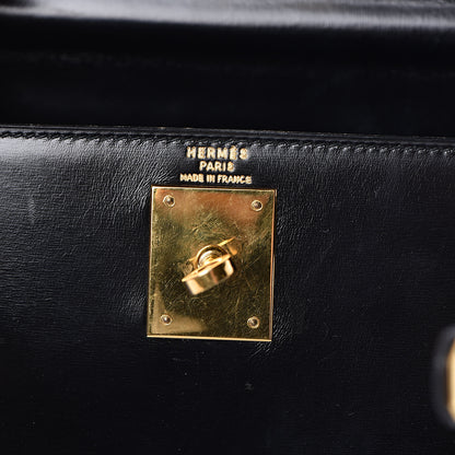 Hermes Box Kelly Sellier 28 Black 26 of 44