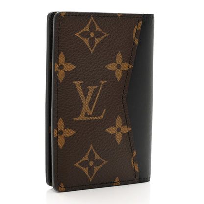Louis Vuitton Monogram Macassar Pocket Organizer NM 3 of 8