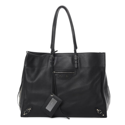 Balenciaga Supple Calfskin Papier A4 Zip Around Tote Black 1 of 11