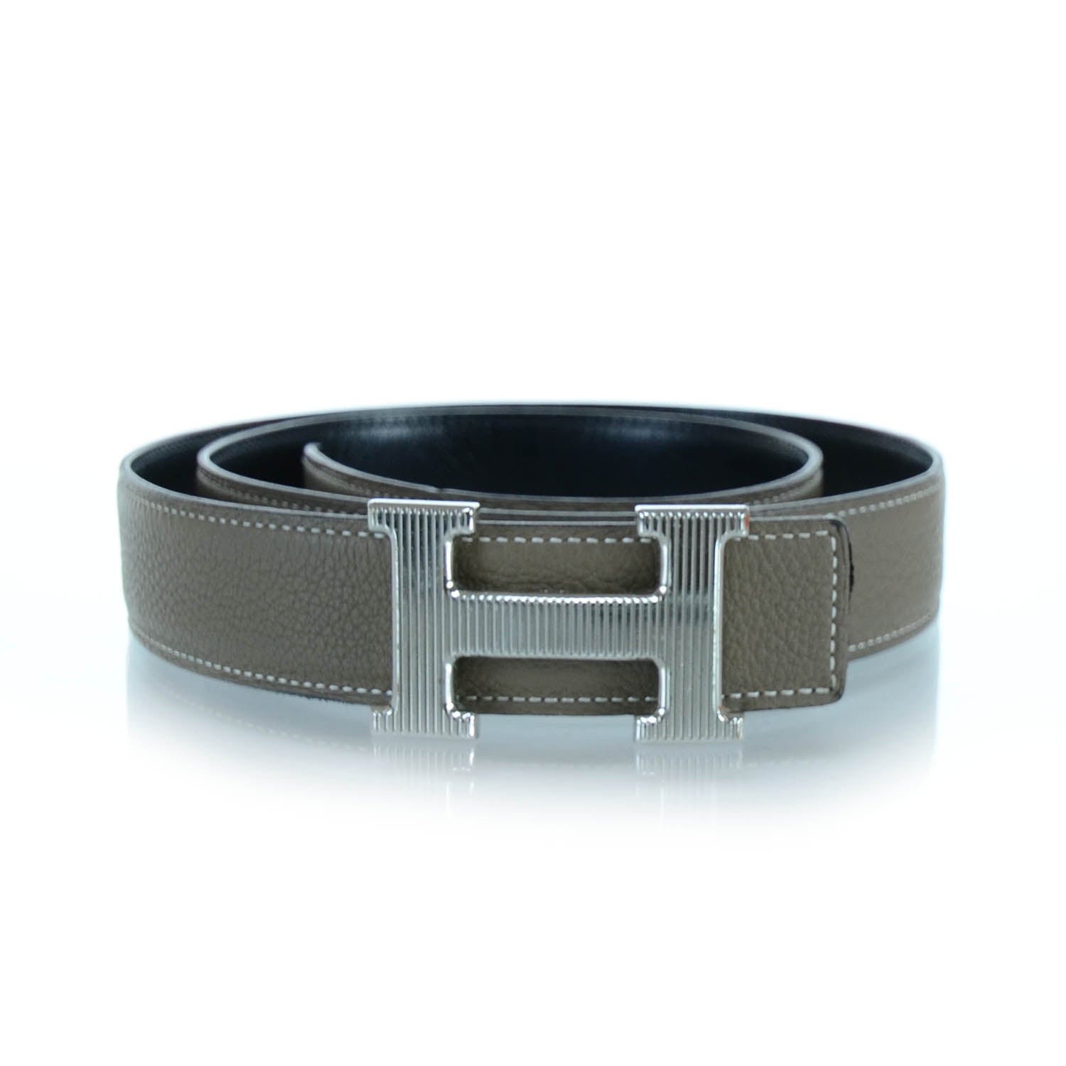Hermes Box Togo Reversible H Belt 95 1 of 5