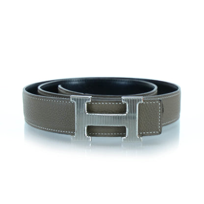 Hermes Box Togo Reversible H Belt 95 1 of 5