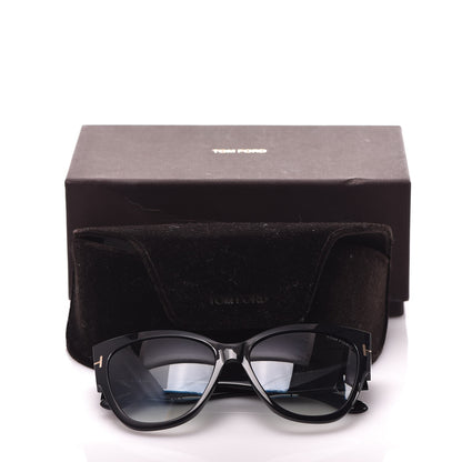 Tom Ford Acetate Anoushka Cat Eye Sunglasses TF371 Black 7 of 7